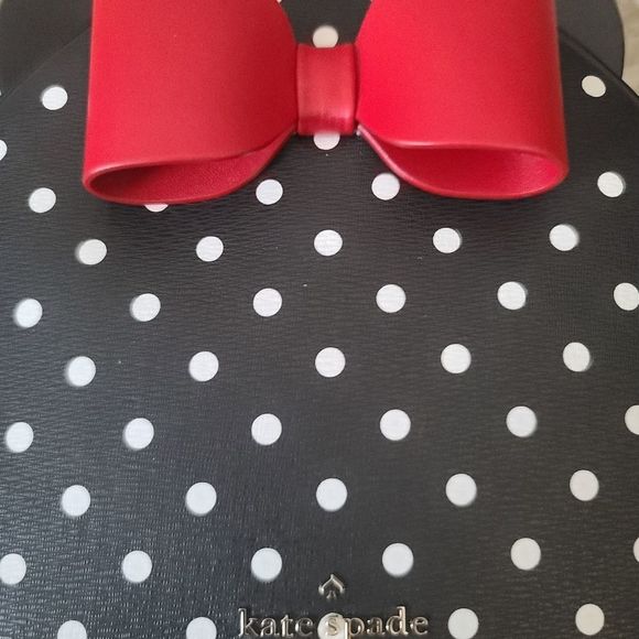 Disney x Kate Spade Minnie Mouse Leather Crossbody NWT Polka Dots - Picture 5 of 5